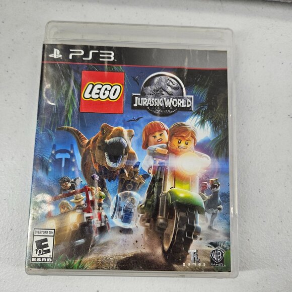 LEGO Jurassic World PlayStation 3 PS3 Video Game Complete Case and Manual Tested - Picture 1 of 4